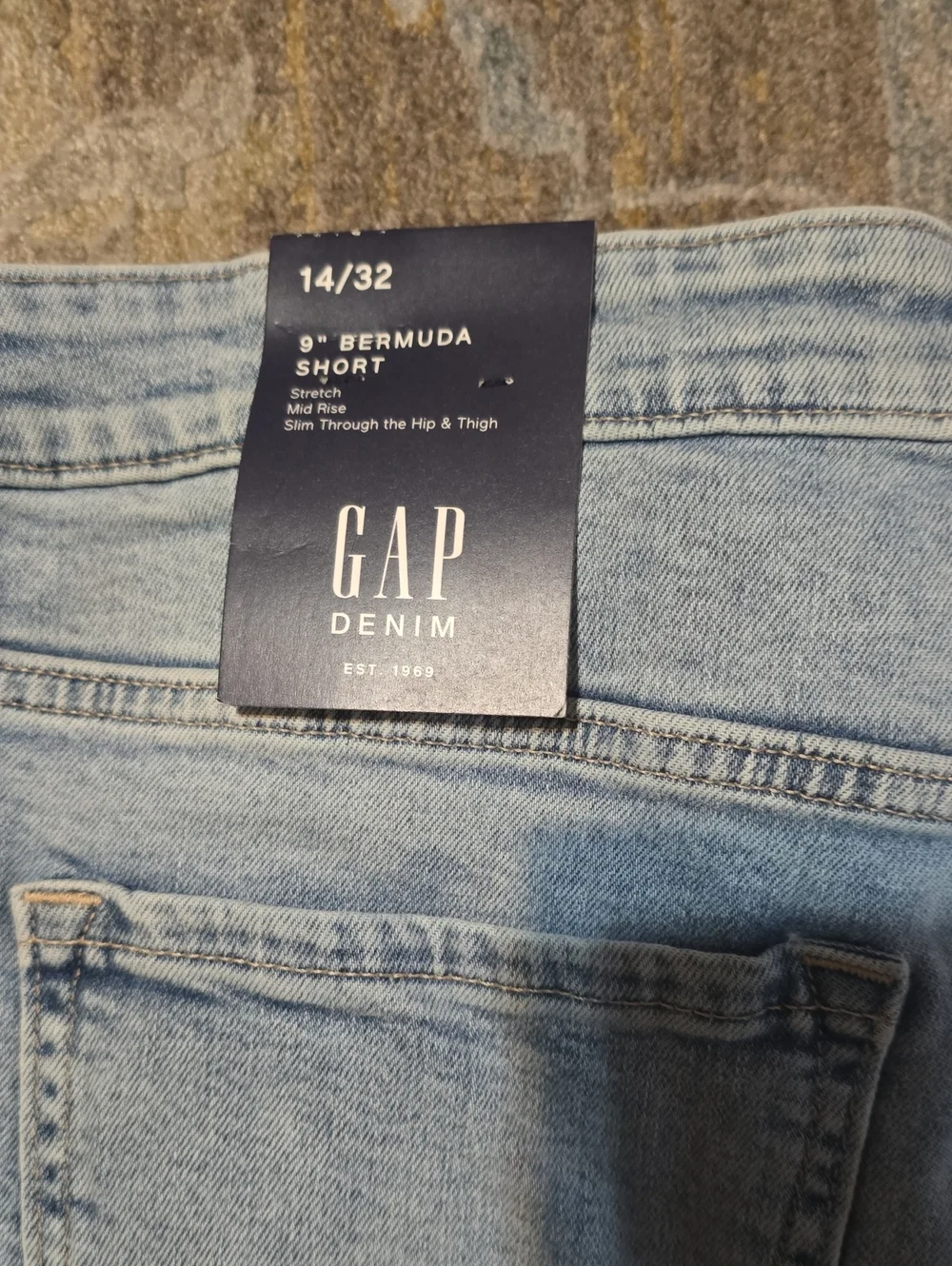 GAP Light Blue Denim  Shorts
